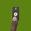 Finger Pressing YubiKey Button