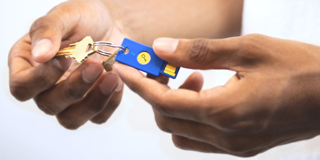 FIDO2 security key on keychain