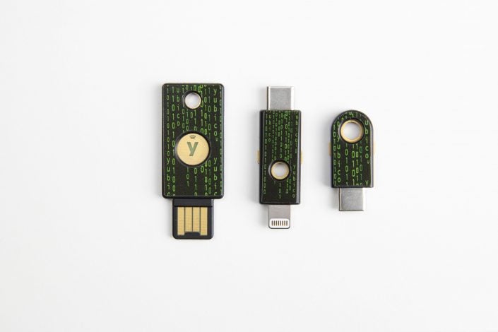 Matrix YubiKeys