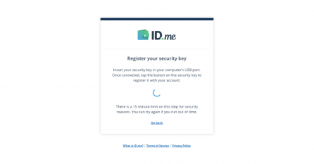 id.me u2f integration