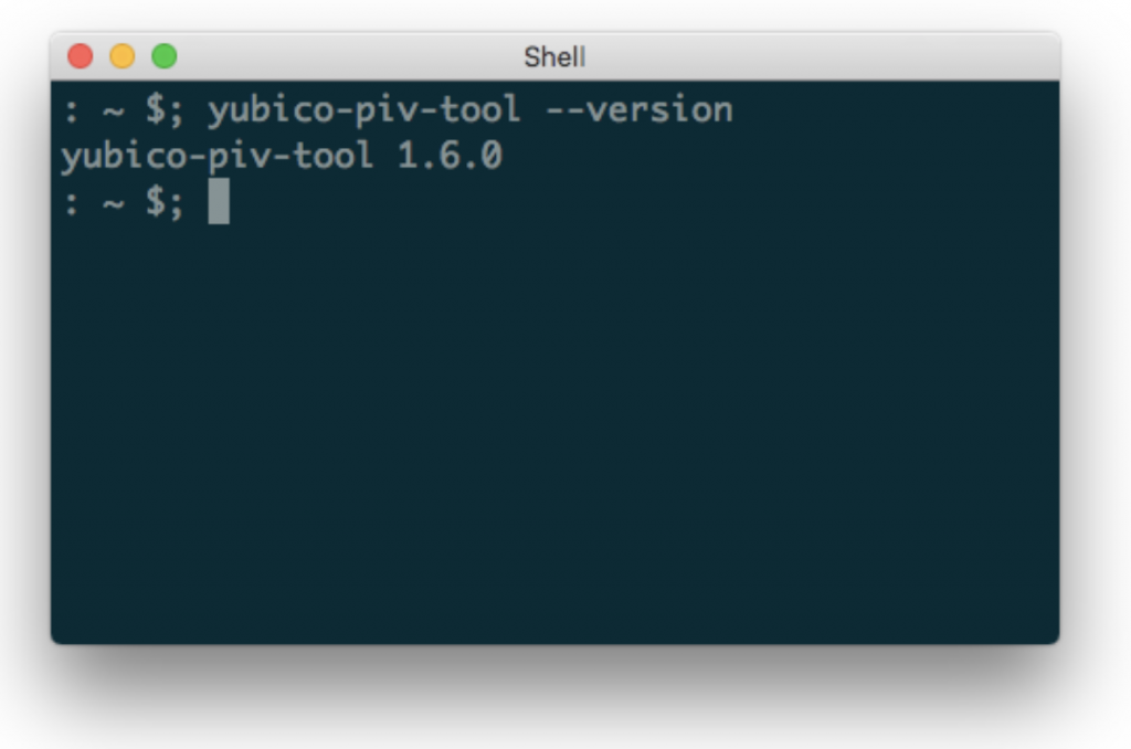 command line for piv tool