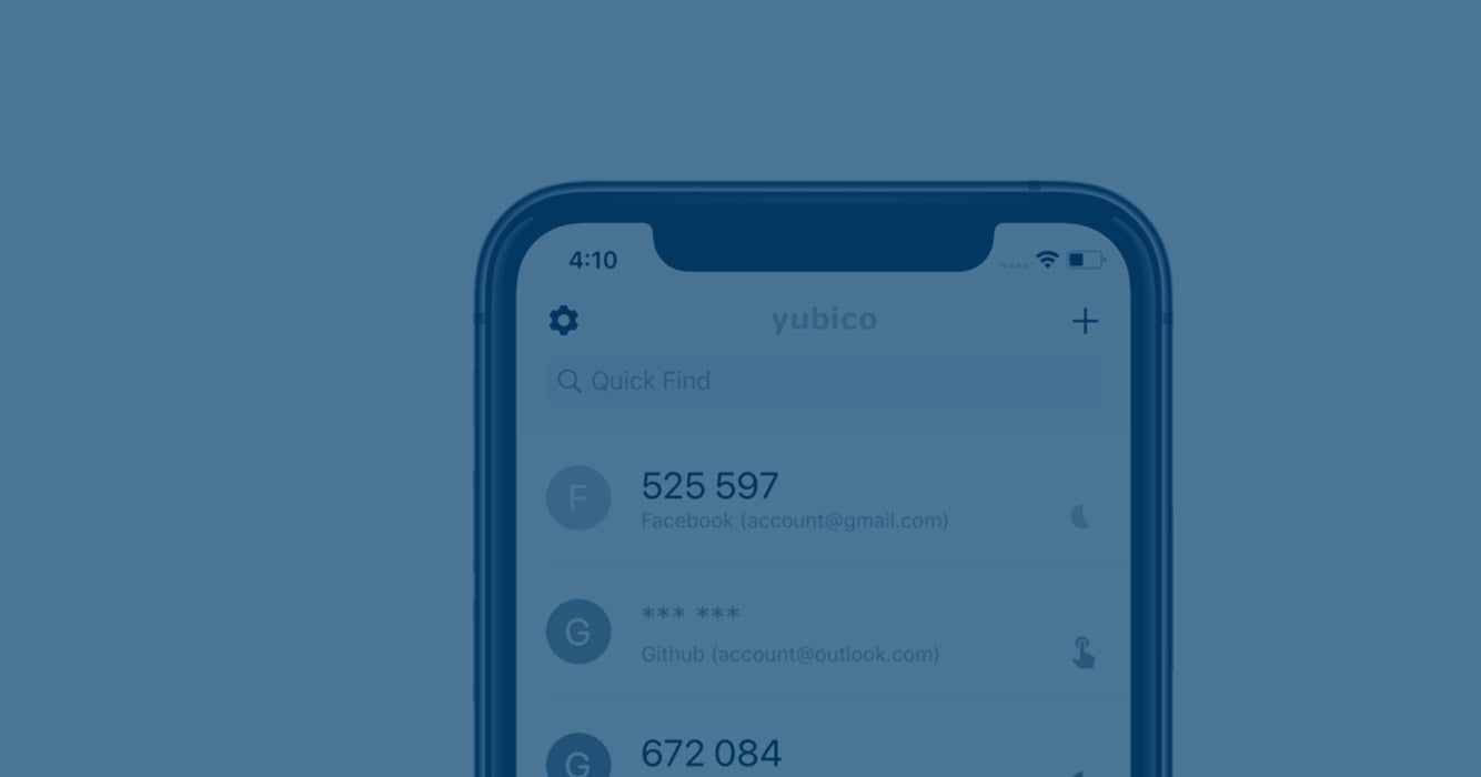 Yubico Authenticator App For Desktop And Mobile Yubico