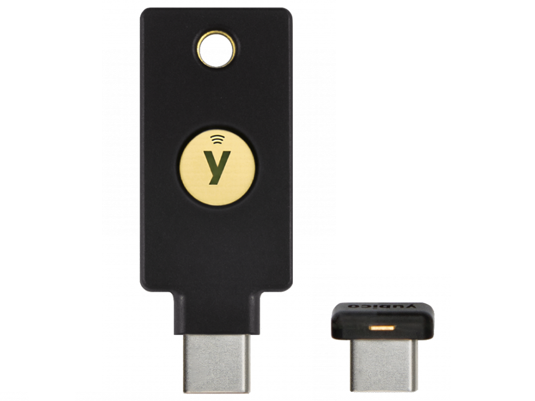 YubiKey 5C NFC and YubiKey 5C Nano