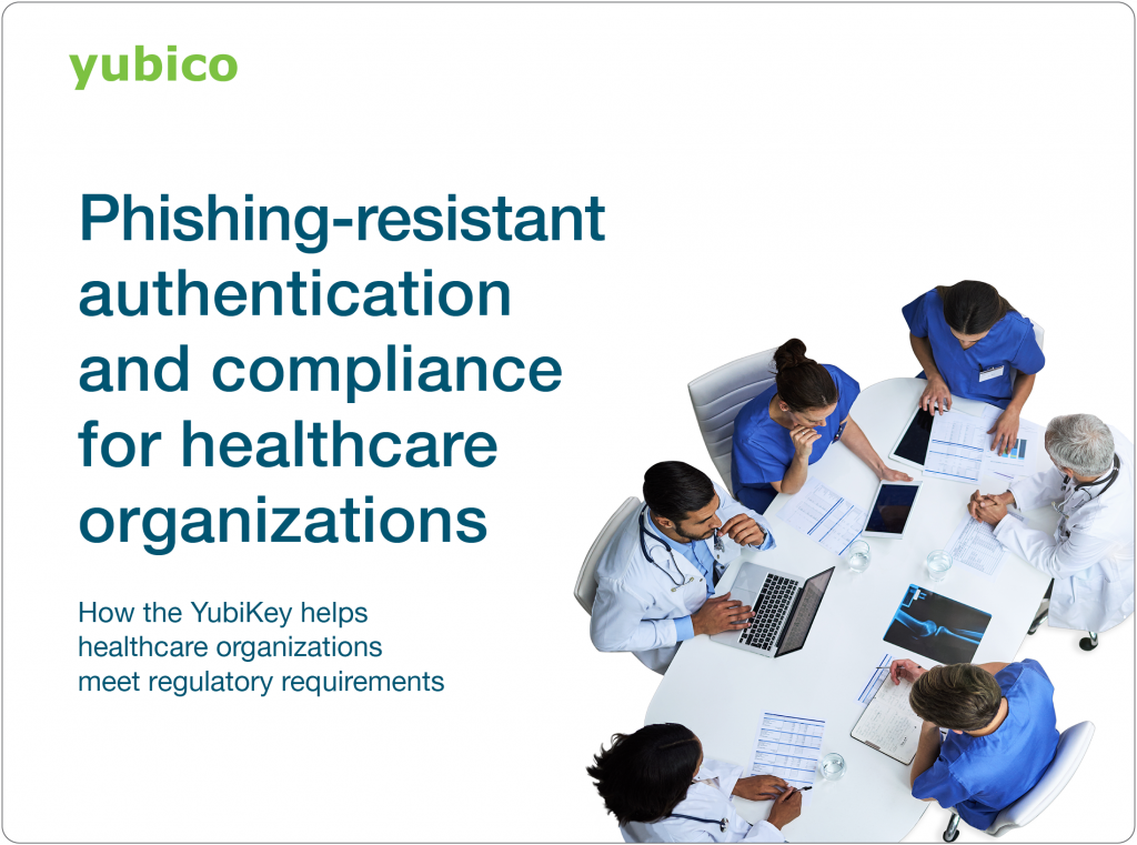 authentication and compliance healthcare organizations in-line image