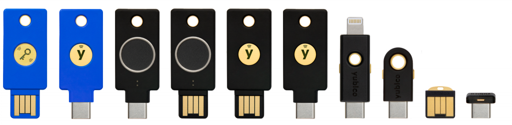 yubico product lineup