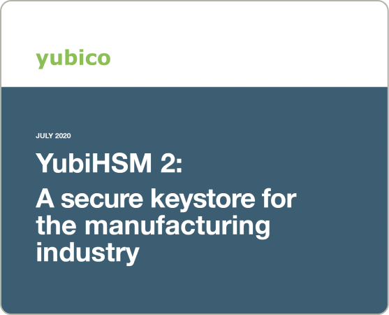 YubiHSM white paper cover