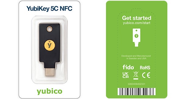 【美品】Yubico YubiKey 5 NFC