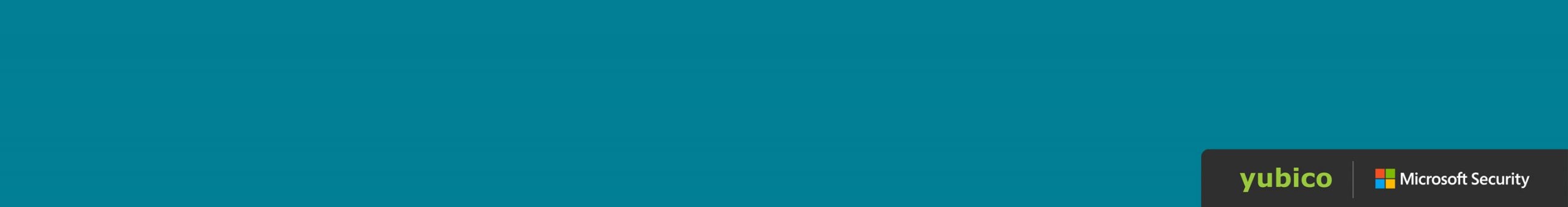 Microsoft + Yubico logos