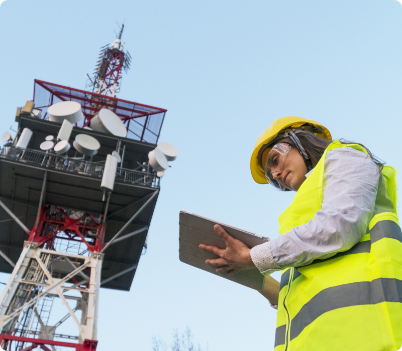 women working in communications