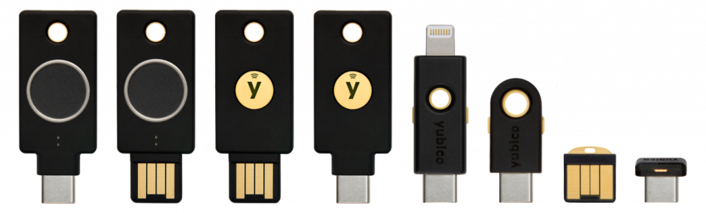 YubiKey 5 Series and YubiKey Bios