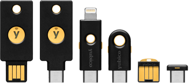  Yubico - YubiKey 5Ci - Two-Factor authentication Security Key  for Android/PC/iPhone, Dual connectors for Lighting/USB-C - FIDO Certified  : Electronics