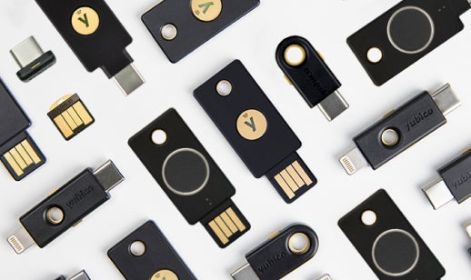 YubiKey grid