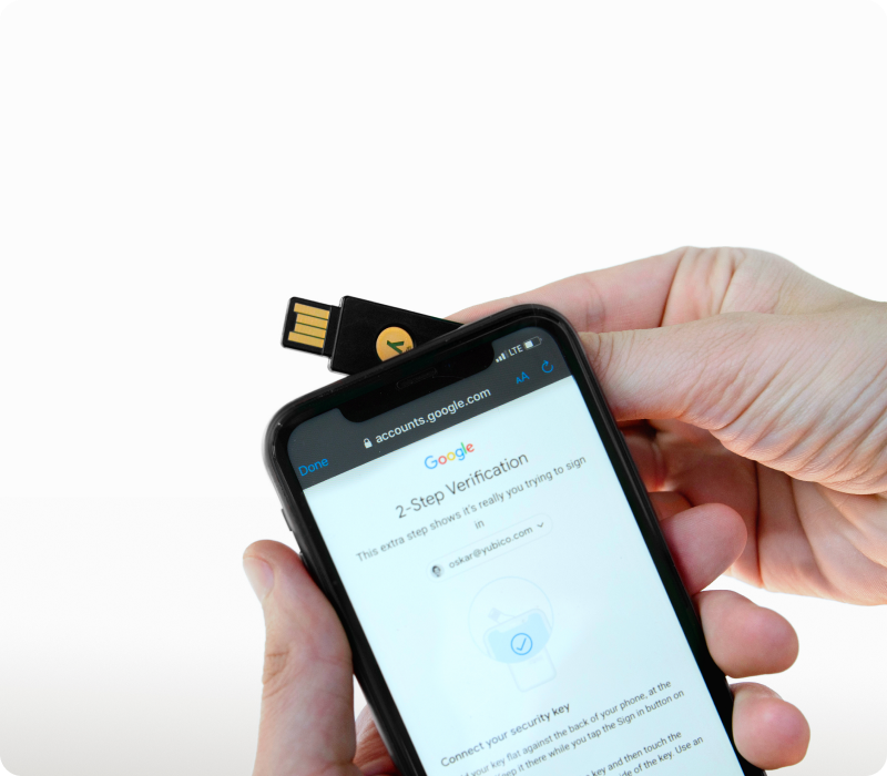 How to enable Facebook's hardware key authentication for iOS and