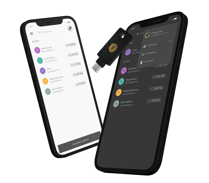 YubiKey 5C NFC and iphones