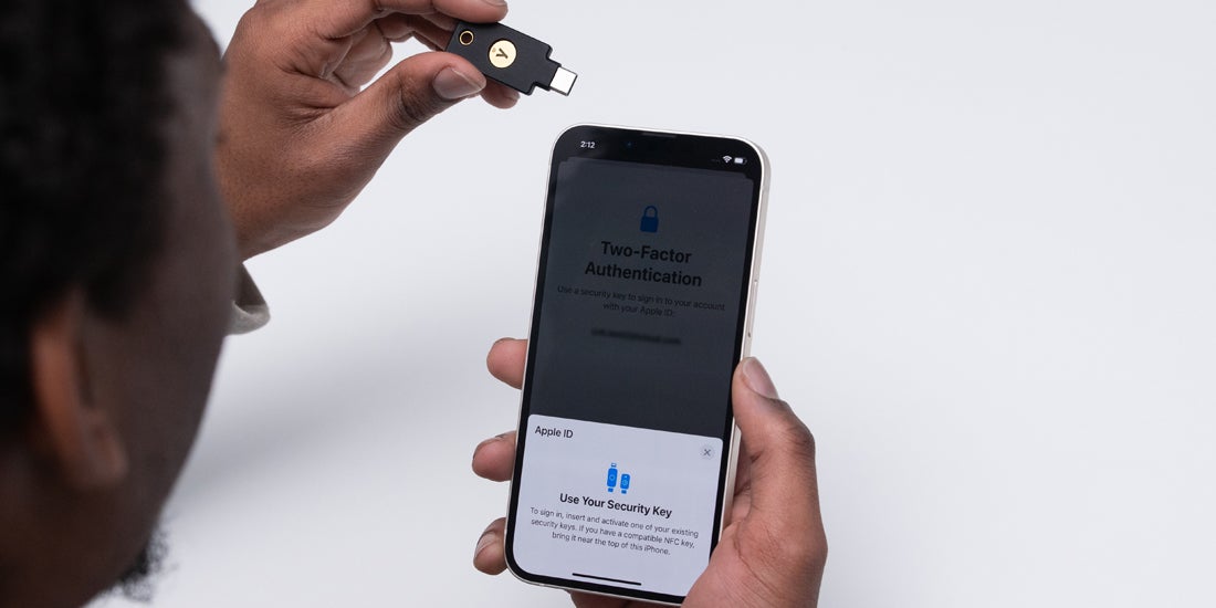 Available now: Security key support for Apple ID on iOS 16.3 - Yubico