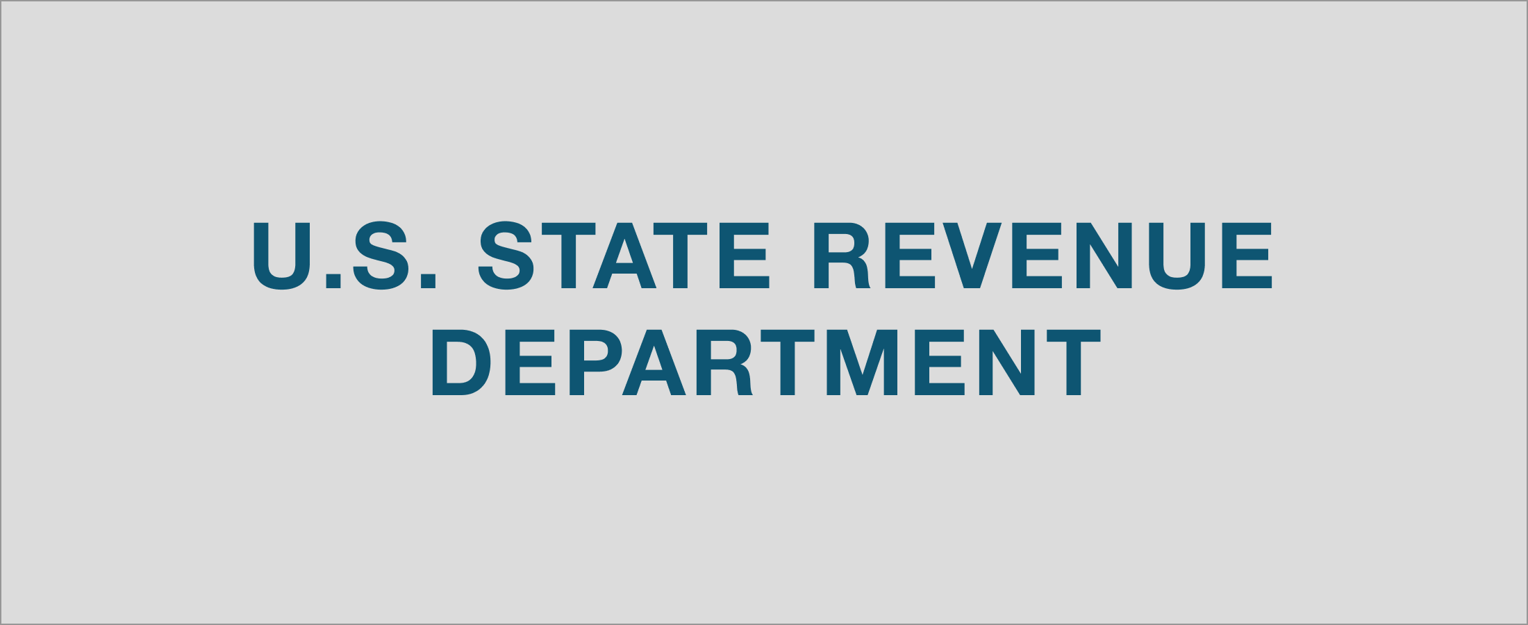 US State Revenue Department logo