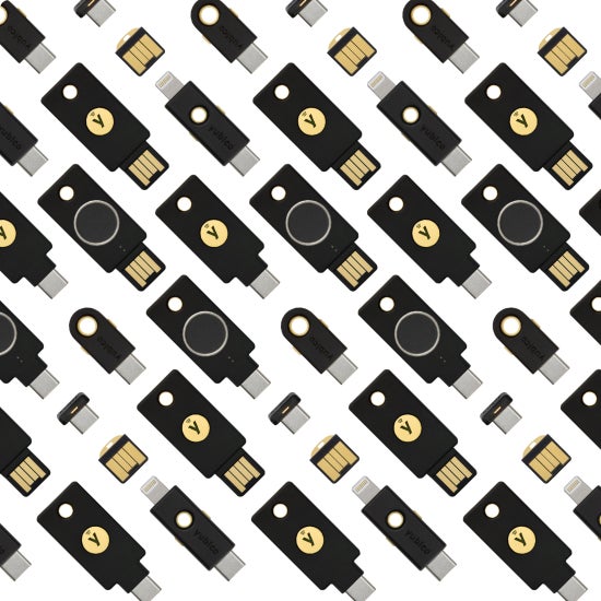 YubiKey collage