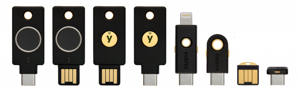 YubiKey form factor options