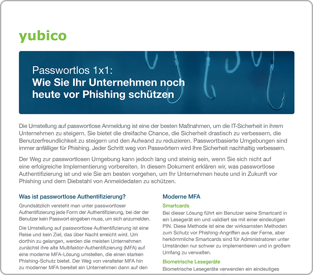 passwordless white paper