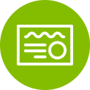 green certificate icon