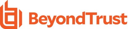 BeyondTrust logo with orange lettering