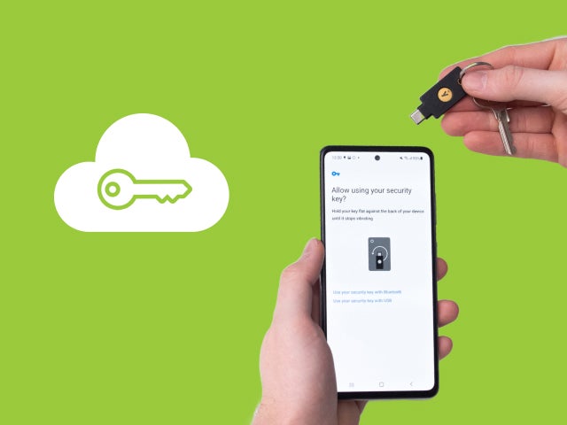 YubiKey with mobile