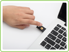 YubiKey tap