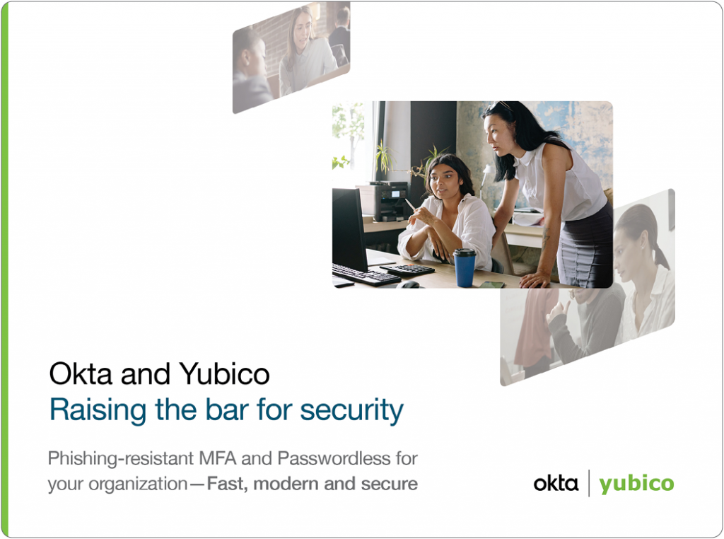 Okta and Yubico Ebook preview