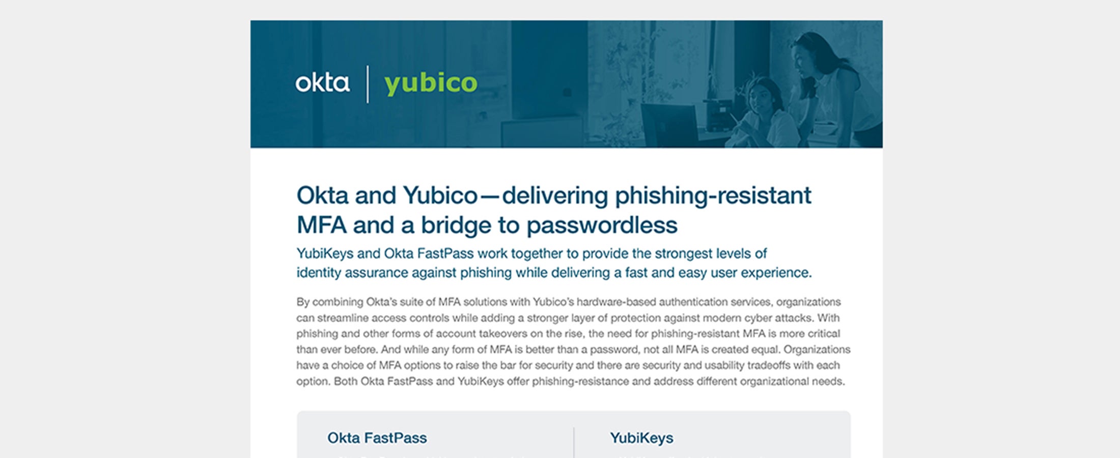 okta fastpass vs yubikey featured image