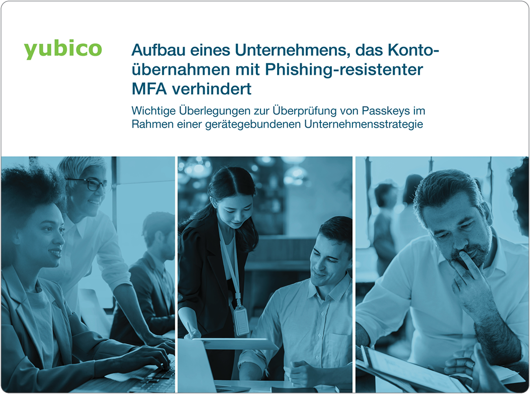 Aufbau eines Unternehmens, das Kontoübernahmen mit Phishing-resistenter MFA verhindert hero image