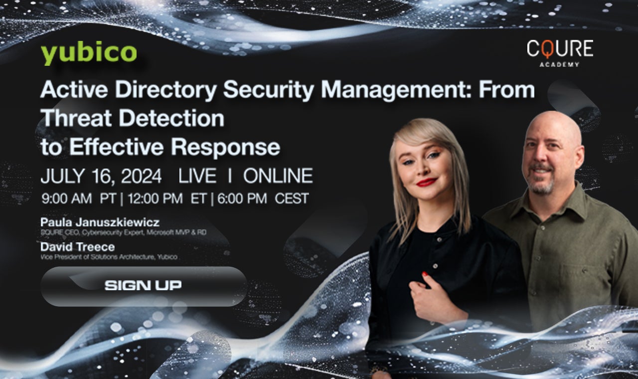 Yubico and CQURE webinar cover image