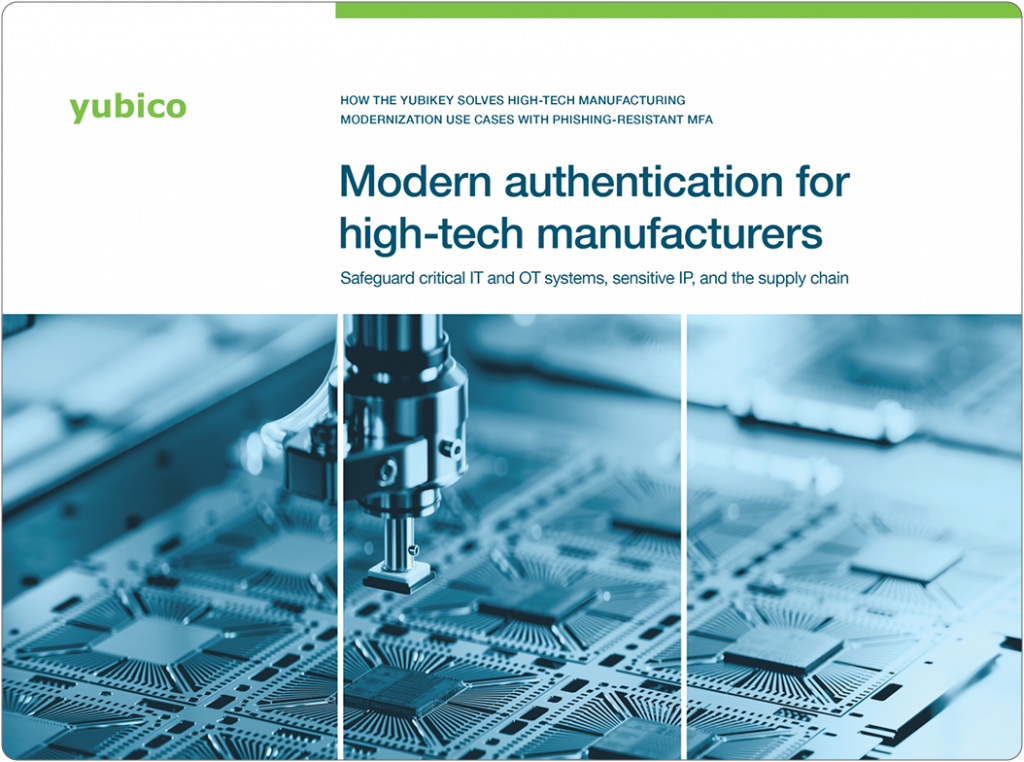 high tech company brochure preview