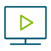play button on screen