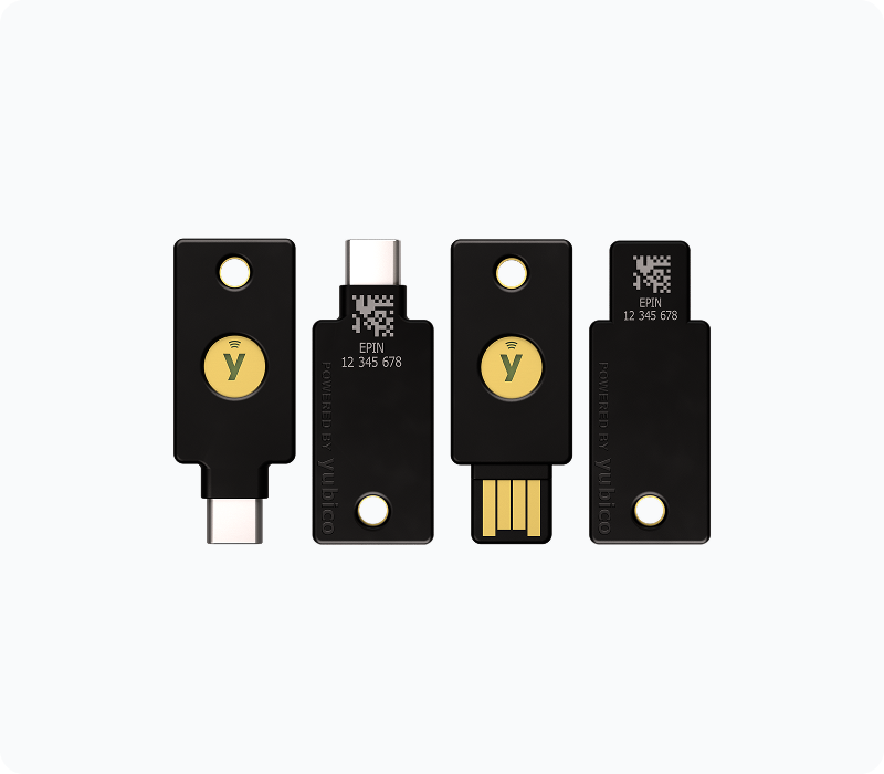 EPIN YubiKeys